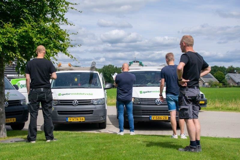 aanwijzingen plaatsen bedrijfsauto